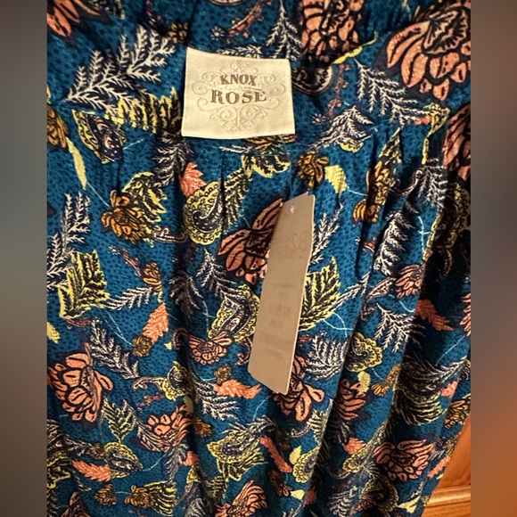 Knox Rose NWT flutter sleeve floral boho midi dress - Picture 4 of 4